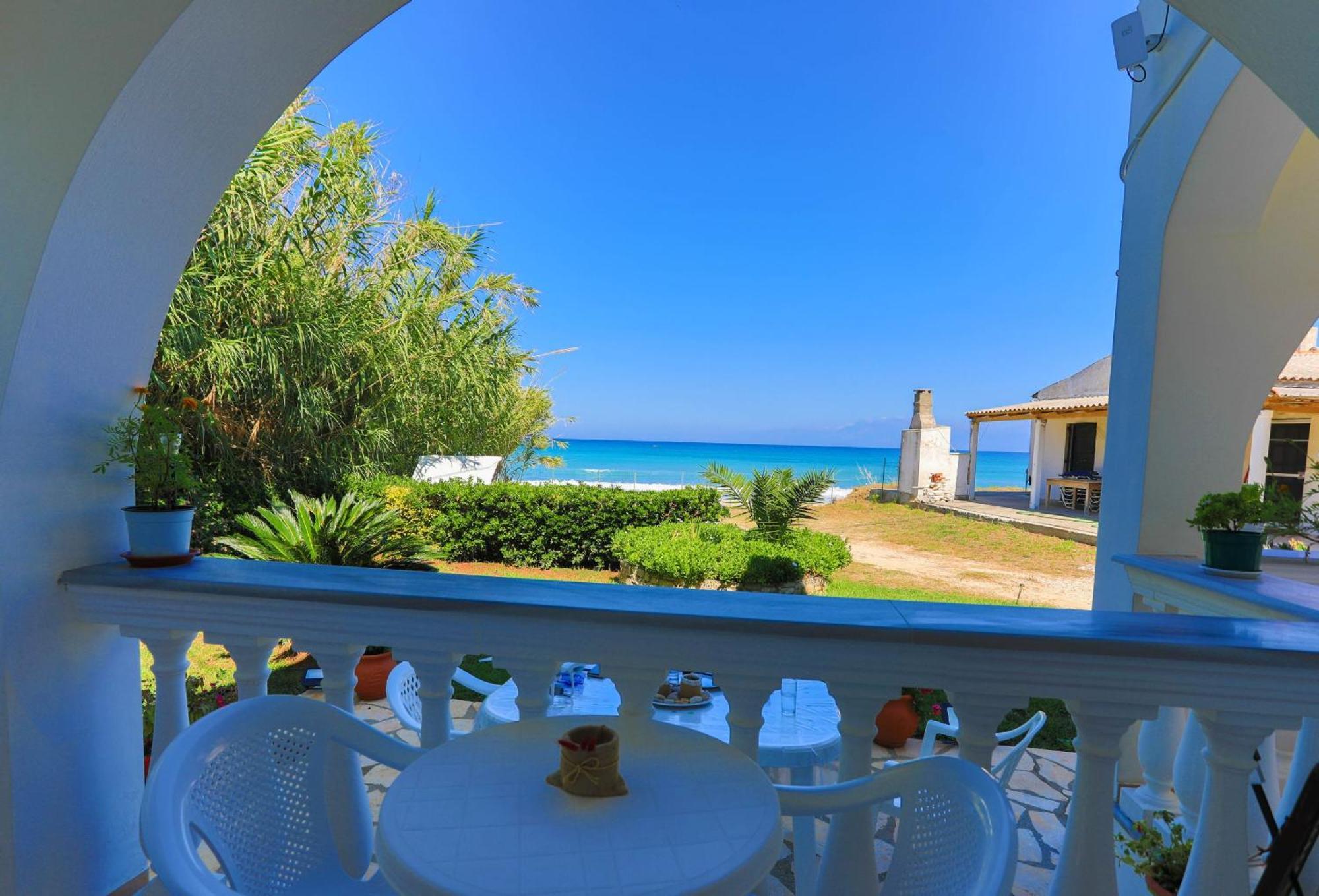 Beach Villa Vasso 아카라비 외부 사진