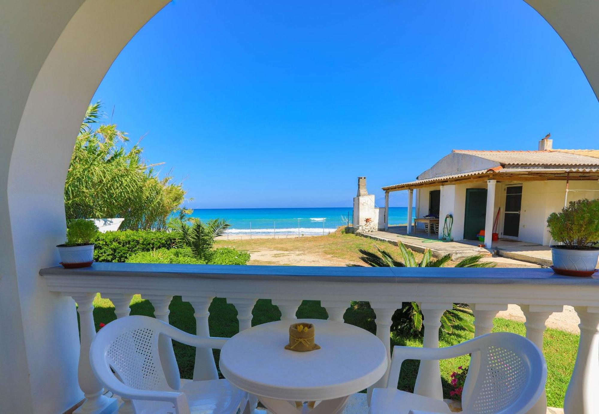 Beach Villa Vasso 아카라비 외부 사진